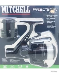 Moulinet Mitchell Truite / Carnassier Precision 2 000 RD + Garni De Nylon -Mitchell 00002 Moulinet Mitchell Truite Carnassier Precision 2 000 RD Garni de nylon